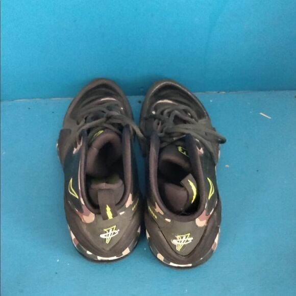 Mens Sz 9.5 Nike Air Camo Penny Hardaway V Basketball Sneakers Shoes 628569-307 - Picture 5 of 8